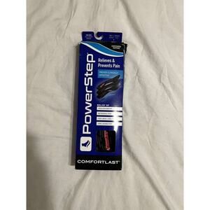PowerStep ComfortLast Insoles Arch Support Pain Relief Men 8-9.5 Women 10-11